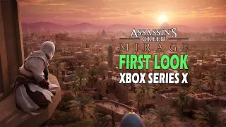 Assassin's Creed Mirage First Look Xbox Series X