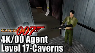 Goldeneye 007 Level 17-Caverns | Xbox Remake | 007 Agent Difficulty | Full Gameplay/No Commentary
