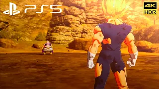 Dragon Ball Z: Kakarot (PS5) - Goku SSJ3 & Majin Vegeta vs Majin Buu 4K 60FPS HDR
