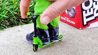 Finger Scooter unboxing new big ramp from Tech Deck