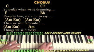 Things We Said Today (The Beatles) Piano Cover Lesson with Chords/Lyrics