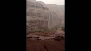 Flash Flood in Horseshoe Canyon