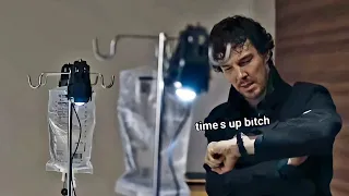 Sherlock being an utter little b*tch to bad people