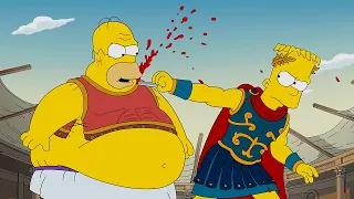 Obeseus vs Bartigula - Simpsons 32x02