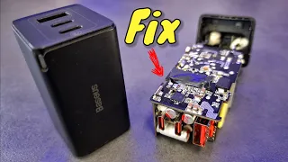 Baseus 65W GaN³ Pro USB Charger Failure and Repair