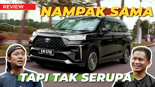 APA BEZA TOYOTA VELOZ & PERODUA ALZA?