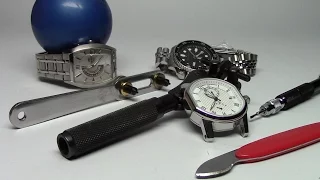 How to remove the back of a watch - Watch and Learn #22