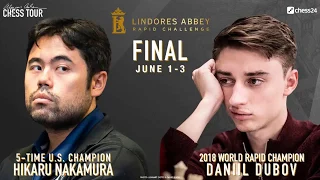 Dubov vs Nakamura | Lindores Abbey Final - Day 1