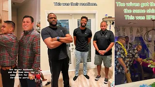 Same shirt prank on husbands