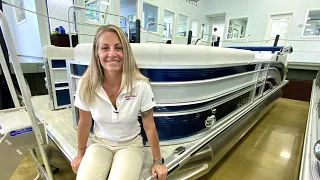 Harris Sunliner 230 walkthrough at MarineMax Orlando