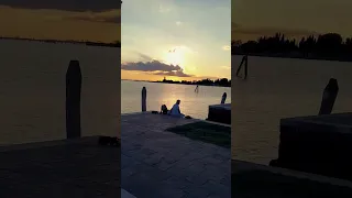 sunset in Venice(Burano)