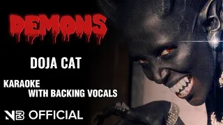 Doja Cat - 'DEMONS' | [KARAOKE] LYRICS WITH BACKING VOCALS