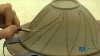 Learn To Make a Pottery Bowl: Part 4 Carving