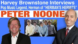 Harvey Brownstone Interviews Peter Noone, Superstar Lead Singer of British Band “Herman’s Hermits”