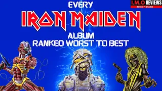 Every Iron Maiden Album Ranked Worst To Best!