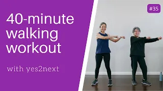 40-MINUTE WALKING WORKOUT | Seniors, Beginners