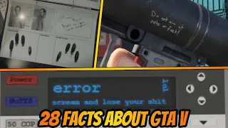 28 FACTS about GTA V | Fan Facts #23 [FIXED & REUPLOADED]