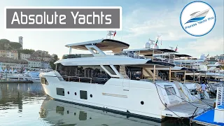 Absolute Yachts - Cannes Yacht Show Overview at the Absolute Yachts Booth
