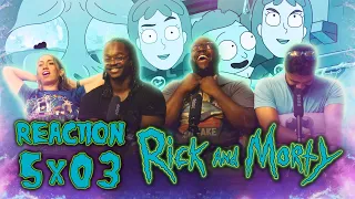 Rick and Morty - Episode 5x3 A Rickconvenient Mort - Group Reaction