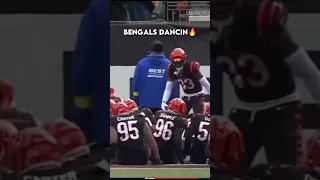 Bengals Dancing vs The Ravens! #shorts