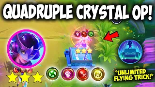 NEW BEST UPDATE 4 CRYSTAL NEW META 3 STAR WANWAN UNLIMITED SKILL TRICK FLYING EPIC COMEBACK!