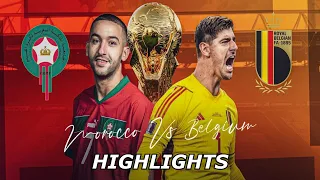 Belgium 0-2 Morocco | #worldcup 2022 | Group Stage F | Extended Highlights