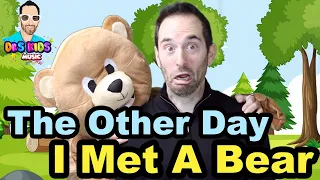 The Other Day I Met A Bear | Brain Break | Fun Rock Song For Kids