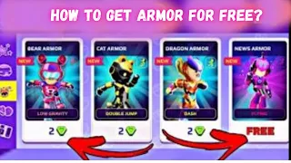 HOW TO GET ARMOR FOR FREE IN PKXD?