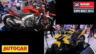 Bajaj Pulsar CS 400 & SS 400 @ Auto Expo 2014 | Kotak Mahindra Prime Presents Expo Buzz 2014