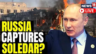 Russia Intensifies Attack On Ukrainian Town Of Soledar | Russia Vs Ukraine War Update |  News18 LIVE