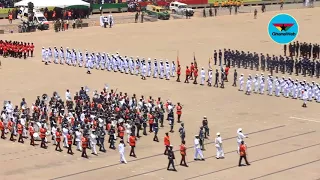 61st Independence Parade:  March past by Ghana Armed Forces and other Security services