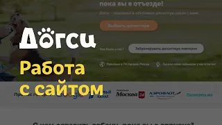 8. Инструкция догситтера Догси – Работа с сайтом / dogsy.ru