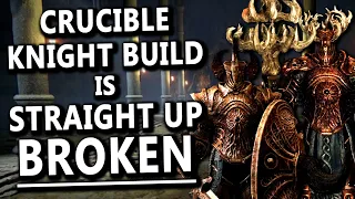 Crucible Knight Build is BROKEN in Elden Ring