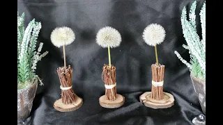 Pusteblume haltbar machen – viele Tipps und 5 Dekovariationen – Making dandelion durable