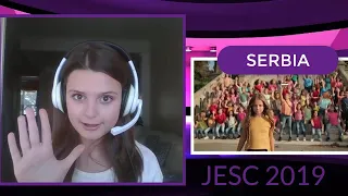 🇷🇸 REACTION  SERBIA | DARIJA VRACEVIC, RAISE YOUR VOICE | JUNIOR EUROVISION SONG CONTEST 2019 |