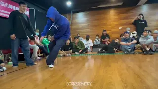 Bboy KingBart VS Bboy 朱峻緯 UNDER WORLD 1 on 1 Bboy Final Battle