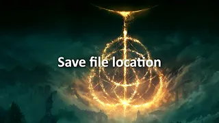 ELDEN RING - save file location