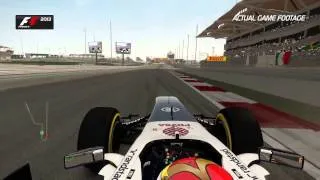 F1 2013 — заезд в Abu Dhabi