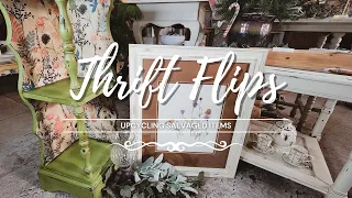 Thrift Flips • Trash to Treasure • Upcycling Salvaged Items • Upcycled Decor