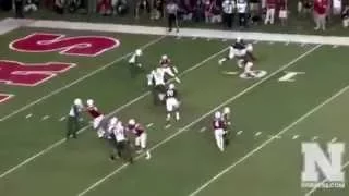 Nebraska football best hits catches sacks and highlights