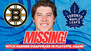 Mitch Marner Has Disappeared AGAIN In The Stanley Cup Playoffs #torontomapleleafs #bostonbruins #nhl