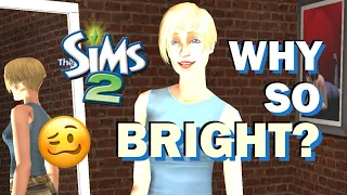 Is Your CAS Too Bright? Here's The Solution! | The Sims 2 Create A Sim Lighting Fix