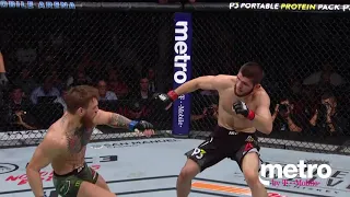 Slow Motion | Khabib Drops Conor