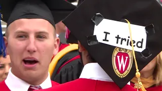 UW-Madison spring commencement