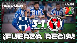 Resumen y goles | Monterrey 3-1 Tijuana | AP2023-J4 | Liga Mx | TUDN