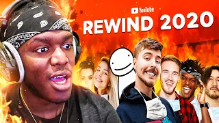 Reacting To MrBeast's Youtube Rewind 2020