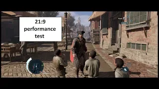 AC3 Remastered PC 21:9 quick performance test at max settings with full osd.
