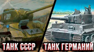 Почему Советские танки были зелёные, а Немецкие серые?