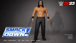 WWE 2K23: How to Create The Great Khali