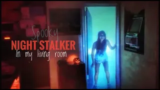 Halloween ☆ AtmosFx Night Stalkers in my Living Room